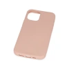 İphone 11 Pro Kılıf Nano İçi Kadife Silikon - Pudra
