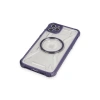 İphone 11 Pro Max Kılıf Prag Magneticsafe Kapak - Derin Mor