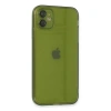 İphone 12 Kılıf Fly Lens Silikon - Yeşil