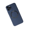 İphone 12 Pro Kılıf Jack Magneticsafe Lens Silikon - Lacivert