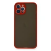 İphone 12 Pro Kılıf Montreal Silikon Kapak - Kırmızı