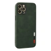 İphone 12 Pro Max Kılıf Loop Deri Silikon - Yeşil