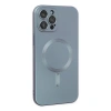 İphone 12 Pro Max Kılıf Moshi Lens Magneticsafe Silikon - Sierra Blue