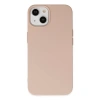 İphone 14 Plus Kılıf Nano İçi Kadife Silikon - Pudra