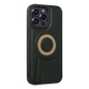 İphone 14 Pro Kılıf Merkür Magneticsafe Standlı Kapak - Koyu Yeşil