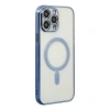 İphone 14 Pro Max Kılıf Magneticsafe Lazer Silikon - Sierra Blue