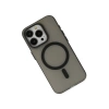 İphone 15 Pro Kılıf Lodos Magneticsafe Mat Kapak - Siyah