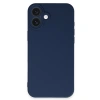 İphone 16 Kılıf First Silikon - Lacivert