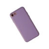 İphone 7 Kılıf Coco Deri Silikon Kapak - Lila