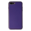 İphone 7 Plus Kılıf Coco Deri Silikon Kapak - Mor