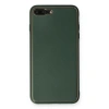 İphone 7 Plus Kılıf Coco Deri Silikon Kapak - Yeşil