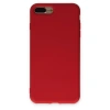 İphone 7 Plus Kılıf Nano İçi Kadife Silikon - Kırmızı