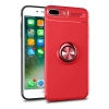 İphone 7 Plus Kılıf Range Yüzüklü Silikon - Kırmızı