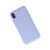 İphone X Kılıf Nano İçi Kadife Silikon - Lila