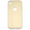 İphone Xr Kılıf First Silikon - Gold
