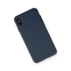 İphone Xs Max Kılıf Nano İçi Kadife Silikon - Lacivert