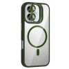 Joko Apple İphone 16 Remim Lensli Magsafe Standlı Kapak - Koyu Yeşil