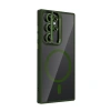 Joko Samsung Galaxy S23 Ultra Remim Lensli Magsafe Standlı Kapak - Koyu Yeşil