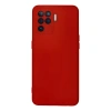 Oppo Reno 5 Lite Kılıf Nano İçi Kadife Silikon - Kırmızı