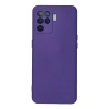 Oppo Reno 5 Lite Kılıf Nano İçi Kadife Silikon - Mor