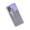 Oppo Reno 5 Lite Kılıf Palm Buzlu Kamera Sürgülü Silikon - Lila