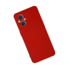 Oppo Reno 7 Lite Kılıf Nano İçi Kadife Silikon - Kırmızı