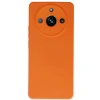 Realme 11 Pro Kılıf Nano İçi Kadife Silikon - Turuncu