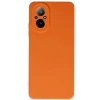 Realme 12 Lite Kılıf Nano İçi Kadife Silikon - Turuncu