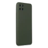 Realme C11 Kılıf Nano İçi Kadife Silikon - Koyu Yeşil