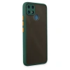 Realme C25 Kılıf Montreal Silikon Kapak - Yeşil