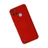 Realme C25y Kılıf Nano İçi Kadife Silikon - Kırmızı