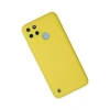 Realme C25y Kılıf Nano İçi Kadife Silikon - Sarı
