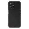 Realme C35 Kılıf First Silikon - Siyah