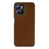Realme C35 Kılıf Loop Deri Silikon - Kahverengi