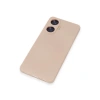 Realme C55 Kılıf Nano İçi Kadife Silikon - Pudra