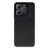 Realme C61 Kılıf Auto Focus Karbon Kapak - Siyah