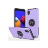 Samsung Galaxy A01 Core Kılıf Elit Yüzüklü Kapak - Mor