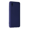 Samsung Galaxy A01 Core Kılıf Nano İçi Kadife Silikon - Lacivert