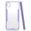 Samsung Galaxy A01 Core Kılıf Platin Silikon - Lila