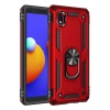 Samsung Galaxy A01 Core Kılıf Sofya Yüzüklü Silikon Kapak - Kırmızı