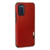 Samsung Galaxy A03s Kılıf Loop Deri Silikon - Kırmızı