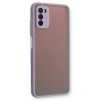 Samsung Galaxy A03s Kılıf Montreal Silikon Kapak - Mor