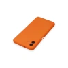Samsung Galaxy A04 Kılıf Nano İçi Kadife Silikon - Turuncu