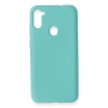 Samsung Galaxy A11 Kılıf Nano İçi Kadife Silikon - Turkuaz