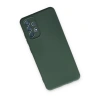 Samsung Galaxy A13 4g Kılıf Nano İçi Kadife Silikon - Koyu Yeşil