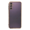 Samsung Galaxy A14 4g Kılıf Razer Lensli Silikon - Gold