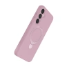 Samsung Galaxy A25 5g Regal Magsafe Standlı Kapak - Açık Pembe