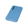 Samsung Galaxy A54 5g Kılıf Nano İçi Kadife Silikon - Mavi