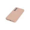 Samsung Galaxy A54 5g Kılıf Nano İçi Kadife Silikon - Pudra
