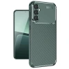 Samsung Galaxy A56 Kılıf Auto Focus Karbon Kapak - Koyu Yeşil